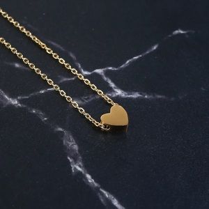 Gold Heart Necklace